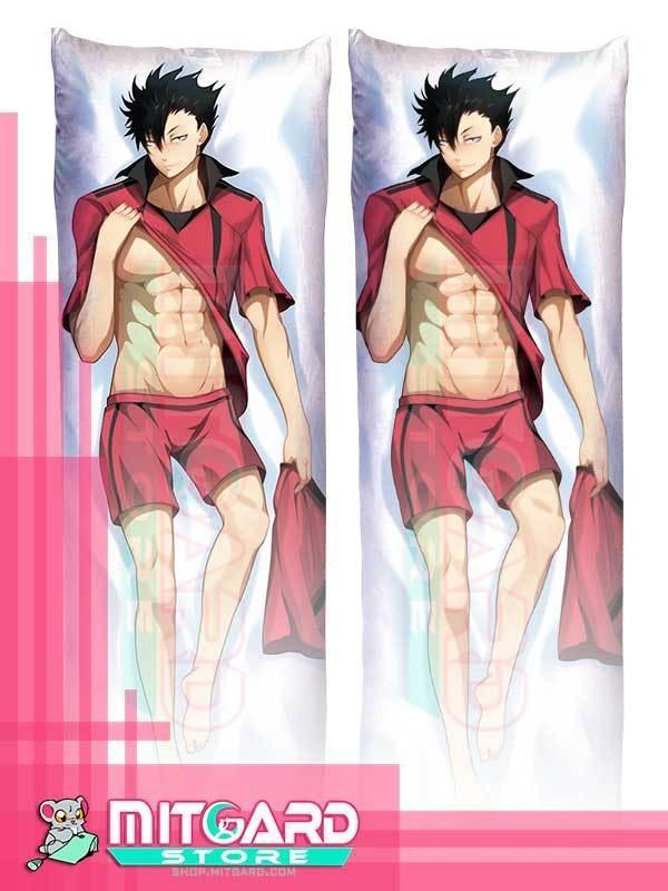 HAIKYUU!! Tetsurou Kuroo v1 Body pillow case dakimakura - 50cmx150cm / Velvet - 1